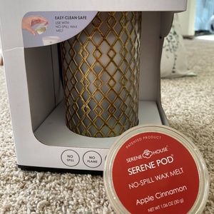 Serene House Wax Warmer w/Wax Melt
